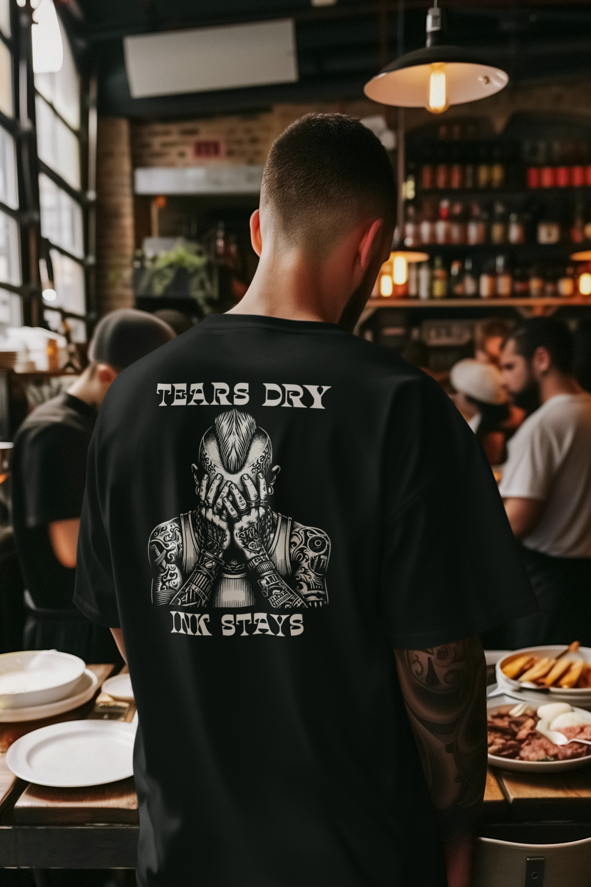 Ink & Tears Co. — “Tears Dry, Ink Stays” Tee