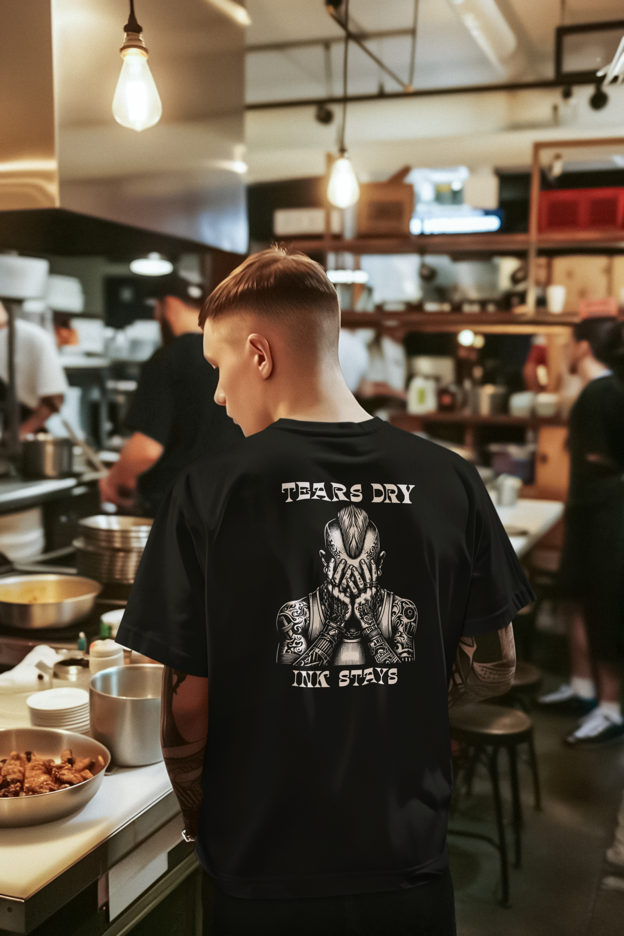 Ink & Tears Co. — “Tears Dry, Ink Stays” Tee