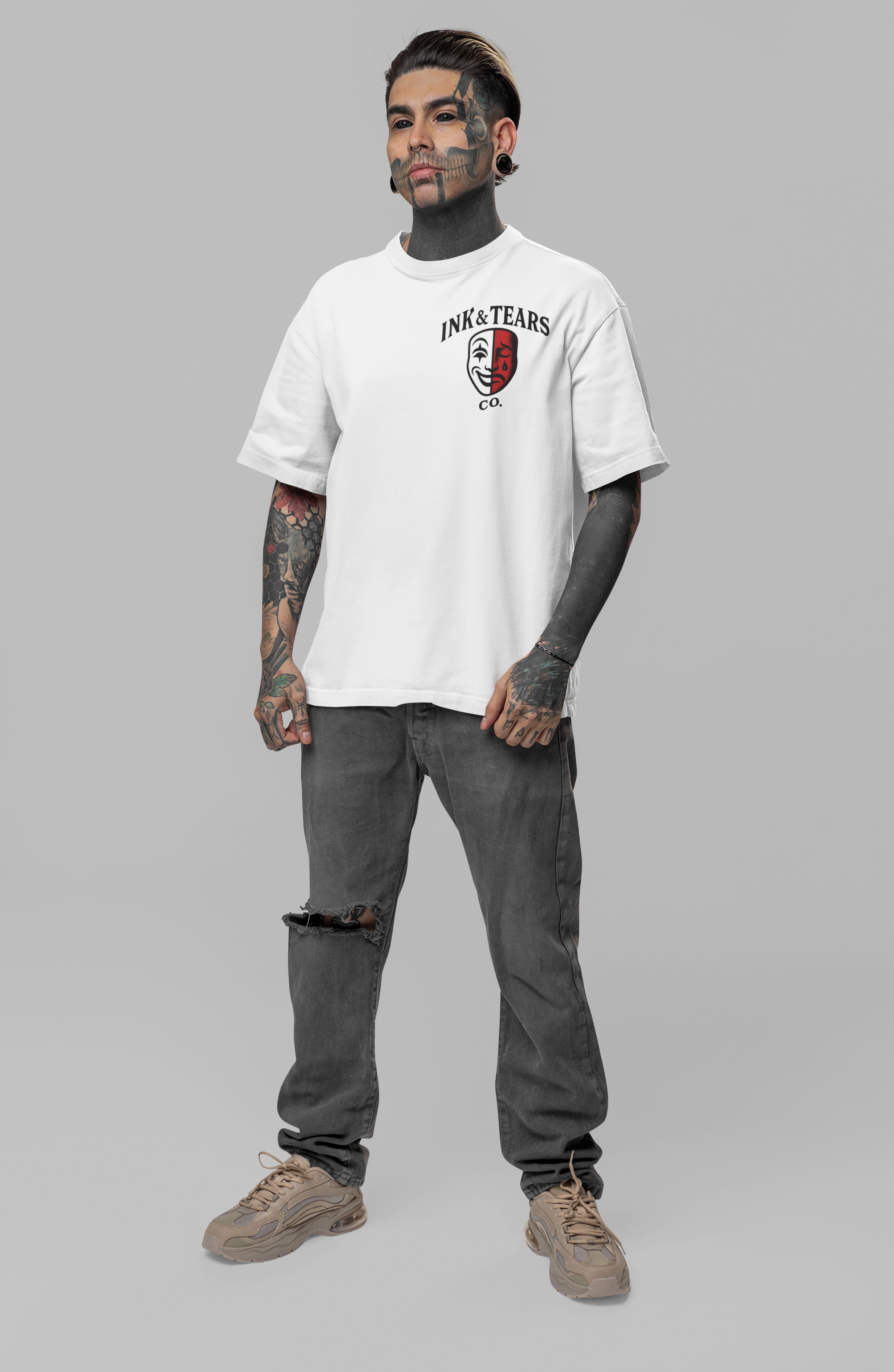 Ink & Tears Co. Left Chest Logo Tee