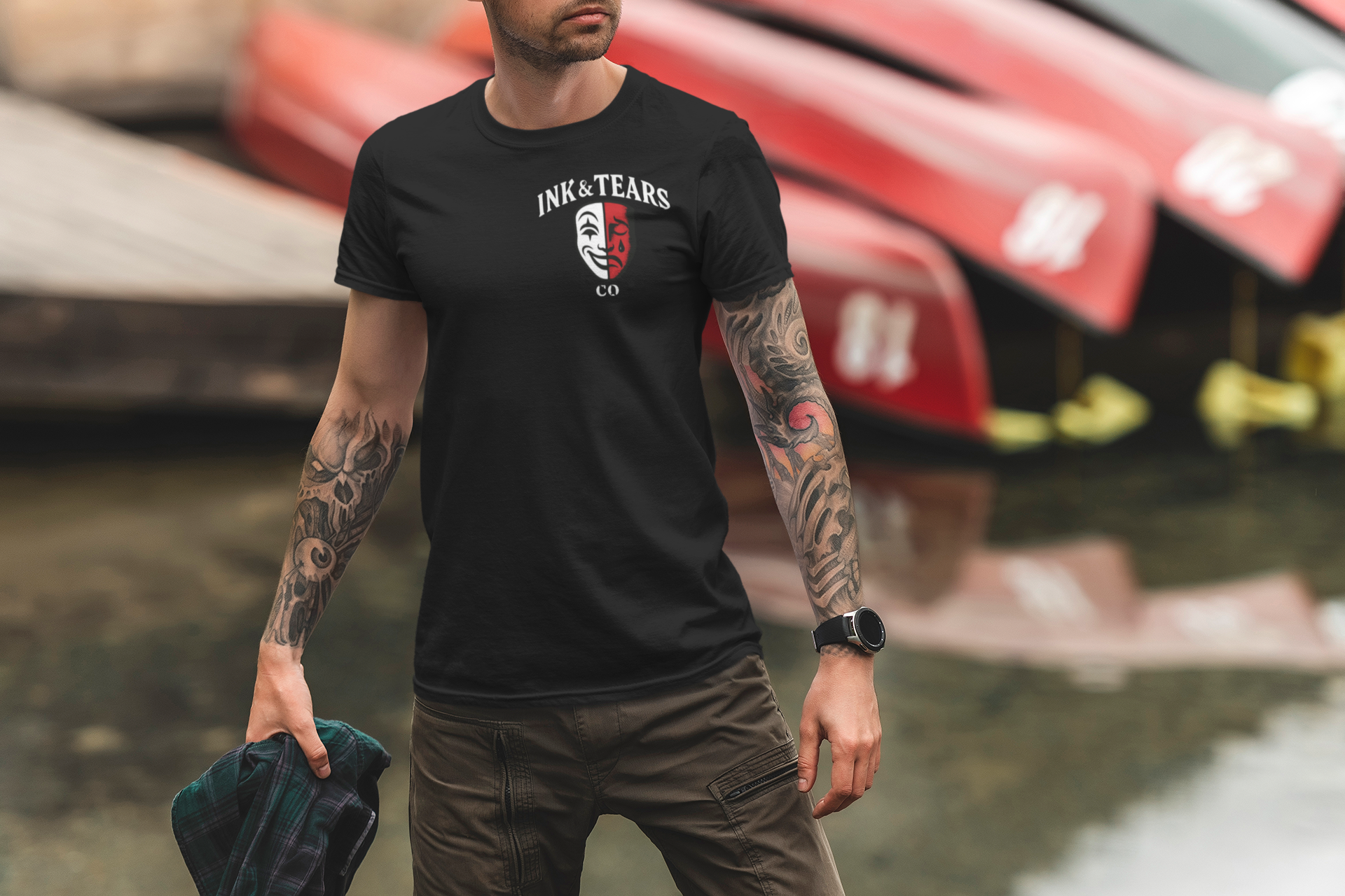 Ink & Tears Co. — “Tears Dry, Ink Stays” Tee