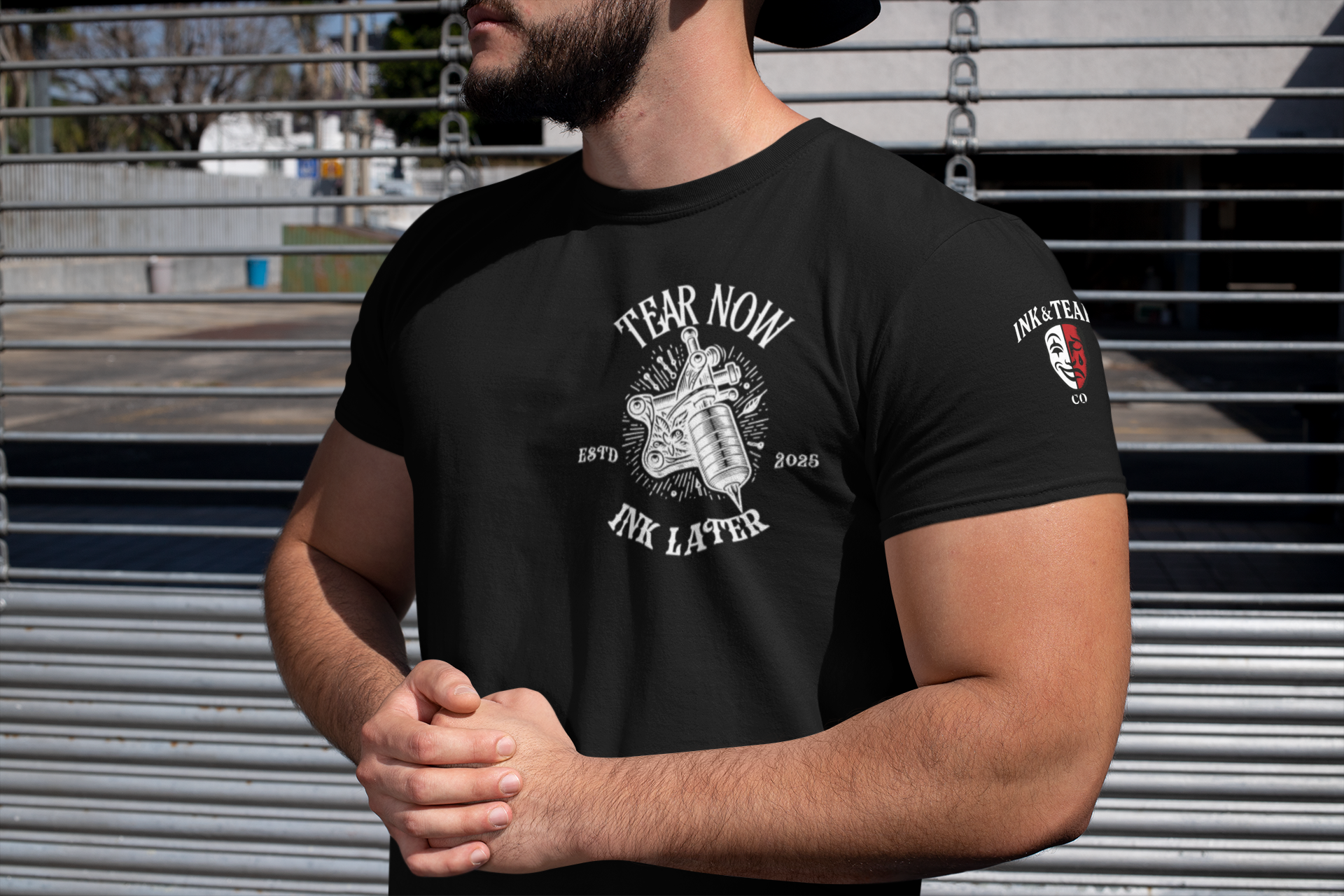 Ink & Tears Co. — “Tear Now, Ink Later” Tee