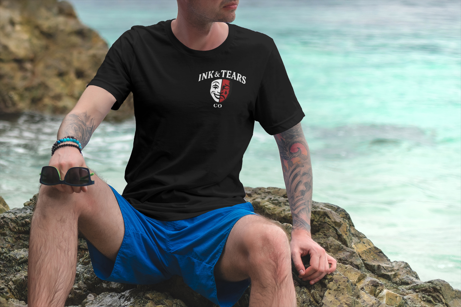 Ink & Tears Co. — “Tears Dry, Ink Stays” Tee