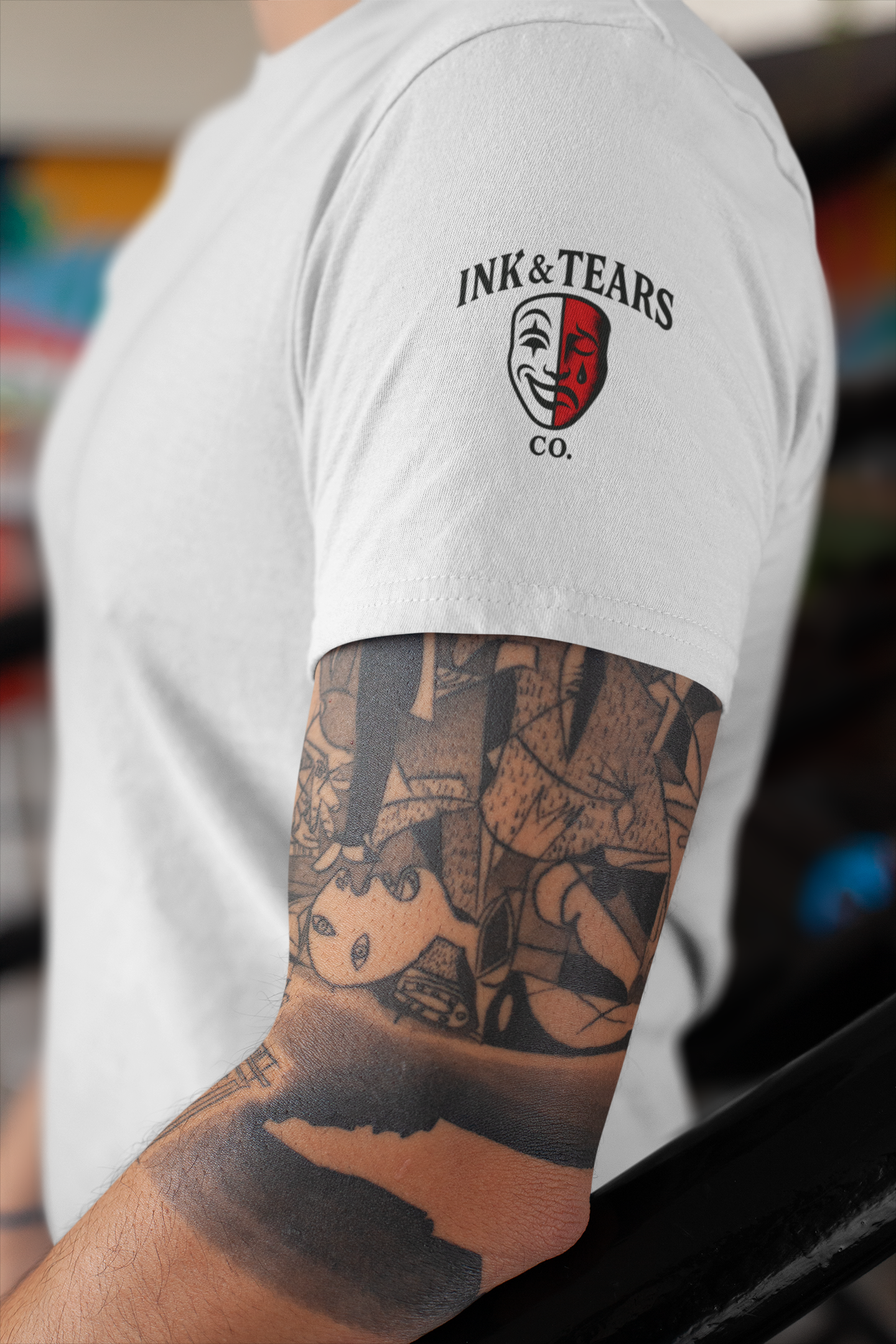Ink & Tears Co. — “Tears Dry, Ink Stays” Tee