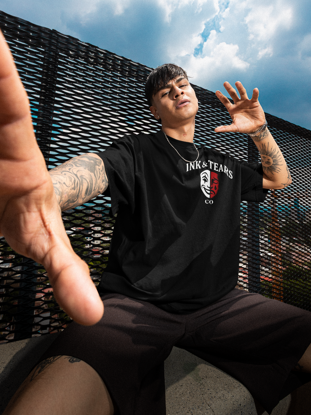 Ink & Tears Co. Left Chest Logo Tee