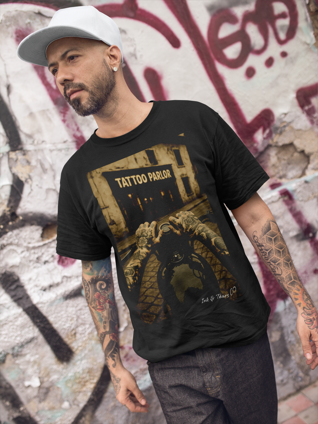 Ink & Tears Co. Tattooed Ride – Tee
